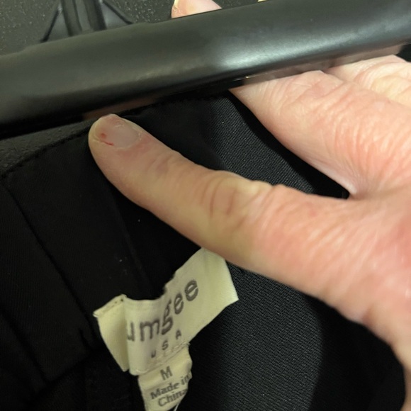 Umgee Black Wide-Leg Women's Pants Size Medium New With Tag - Picture 4 of 4